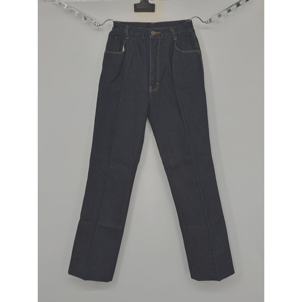VINTAGE Foxtails High Waisted Rise Retro Mom Jeans 1980s SZ 24' see measurements - Picture 3 of 13